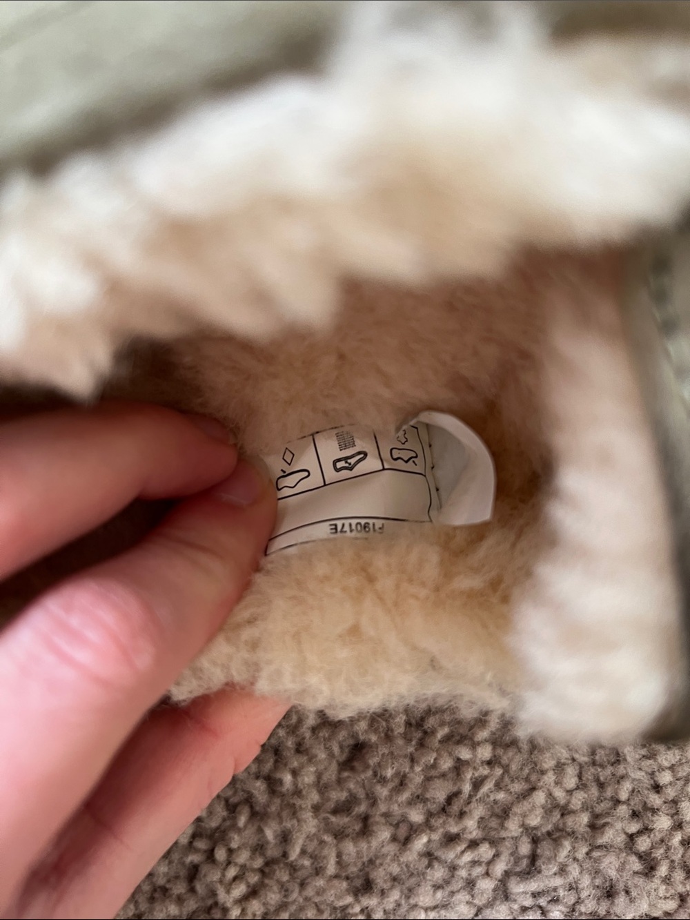 NEW UGG Women's Suede Moccasin Slipper in Olive with Shearling Lining - Picture 9 of 10